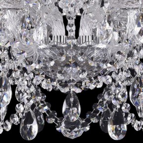 Подвесная люстра Bohemia Ivele Crystal 1411 1411/8+4/195/Ni в Екатеринбурге - mebel24.online | фото 3