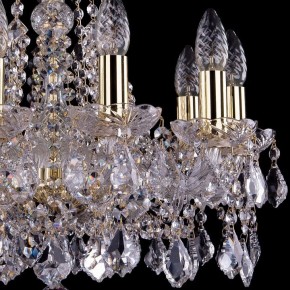 Подвесная люстра Bohemia Ivele Crystal 1413 1413/10/165/G/Leafs в Екатеринбурге - mebel24.online | фото 2