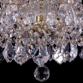 Подвесная люстра Bohemia Ivele Crystal 1413 1413/10/165/G/Leafs в Екатеринбурге - mebel24.online | фото 3