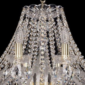 Подвесная люстра Bohemia Ivele Crystal 1413 1413/16/360/G в Екатеринбурге - mebel24.online | фото 4