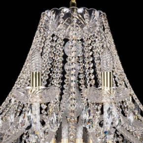 Подвесная люстра Bohemia Ivele Crystal 1413 1413/18/400/G в Екатеринбурге - mebel24.online | фото 4
