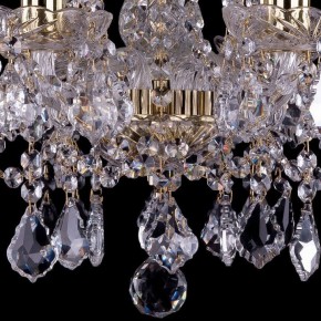 Подвесная люстра Bohemia Ivele Crystal 1413 1413/6/141/G/Leafs в Екатеринбурге - mebel24.online | фото 3