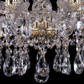 Подвесная люстра Bohemia Ivele Crystal 1413 1413/8/165/G/Tube в Екатеринбурге - mebel24.online | фото 3