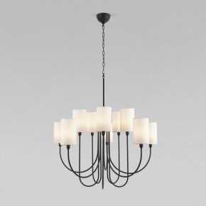 Подвесная люстра Eurosvet Abbey 60164/10 черный в Екатеринбурге - mebel24.online | фото 2