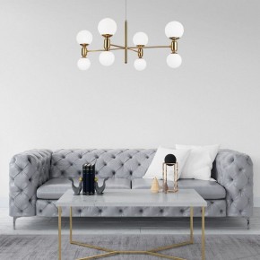 Подвесная люстра Eurosvet Bubble 30182/8 латунь в Екатеринбурге - mebel24.online | фото 4