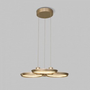 Подвесная люстра Eurosvet Crespella 90034/3 золото в Екатеринбурге - mebel24.online | фото 3