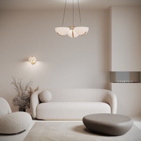 Подвесная люстра Eurosvet Emisfero 50083/3 LED золото в Екатеринбурге - mebel24.online | фото 4