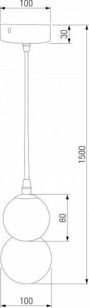 Подвесная люстра Eurosvet Polar 50250/1 LED серый в Екатеринбурге - mebel24.online | фото 3