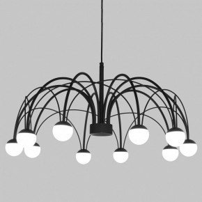 Подвесная люстра Eurosvet Ragno 90034/10 LED черный в Екатеринбурге - mebel24.online | фото