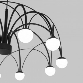 Подвесная люстра Eurosvet Ragno 90034/10 LED черный в Екатеринбурге - mebel24.online | фото 6