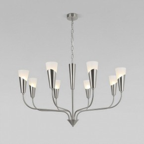 Подвесная люстра Eurosvet Rhyton 60167/8 никель в Екатеринбурге - mebel24.online | фото 2