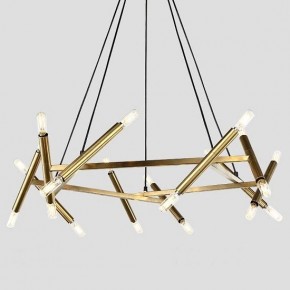 Подвесная люстра Imperiumloft Jonathan Browning Le Pentagone Chandelier 20 Light 40.2364 в Екатеринбурге - mebel24.online | фото