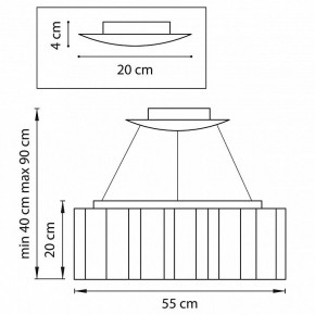 Подвесная люстра Lightstar Nubi 802163 в Екатеринбурге - mebel24.online | фото 3