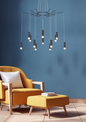 Подвесная люстра Maytoni Davida MOD035PL-12B в Екатеринбурге - mebel24.online | фото 4
