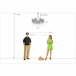 Подвесная люстра MW-Light Эллегия 8 303012708 в Екатеринбурге - mebel24.online | фото 11