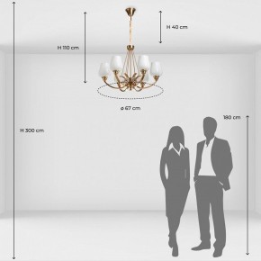 Подвесная люстра MW-Light Палермо 27 386017706 в Екатеринбурге - mebel24.online | фото 8