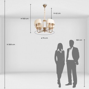 Подвесная люстра MW-Light София 10 355014608 в Екатеринбурге - mebel24.online | фото 9
