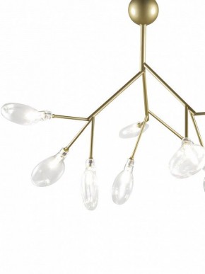 Подвесная люстра Natali Kovaltseva GRACE ll GRACE 75554/9С GOLD SATIN в Екатеринбурге - mebel24.online | фото 4