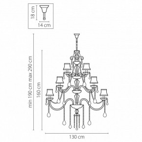 Подвесная люстра Osgona Nativo 715287 в Екатеринбурге - mebel24.online | фото 3