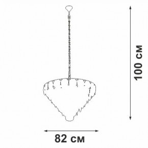 Подвесная люстра Vitaluce V58340 V58340-8/25 в Екатеринбурге - mebel24.online | фото 3