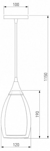 Подвесной светильник Eurosvet Cosmic 50085/1 золото в Екатеринбурге - mebel24.online | фото 5