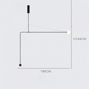 Подвесной светильник Imperiumloft Lines LINES-11 в Екатеринбурге - mebel24.online | фото 3