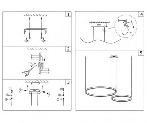 Подвесной светильник Kink Light Тор 08219,33P(3000K) в Екатеринбурге - mebel24.online | фото 2