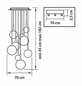Подвесной светильник Lightstar Globo 813092 в Екатеринбурге - mebel24.online | фото 3