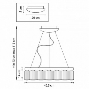 Подвесной светильник Lightstar Nibbler 812126 в Екатеринбурге - mebel24.online | фото 8