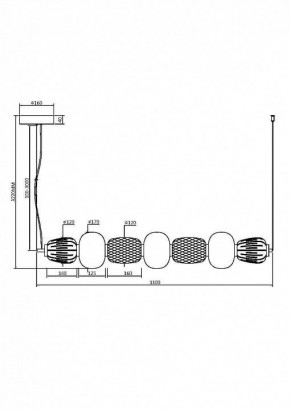 Подвесной светильник Maytoni Pattern MOD267PL-L42CH3K в Екатеринбурге - mebel24.online | фото 4