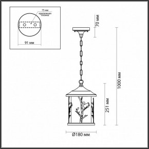 Подвесной светильник Odeon Light Cuita 4963/1 в Екатеринбурге - mebel24.online | фото 6