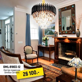 Подвесной светильник Omnilux Certaldo OML-81803-12 в Екатеринбурге - mebel24.online | фото 4