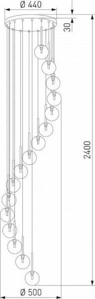 Подвесной светильник TK Lighting Aurora 10182 Aurora в Екатеринбурге - mebel24.online | фото 2