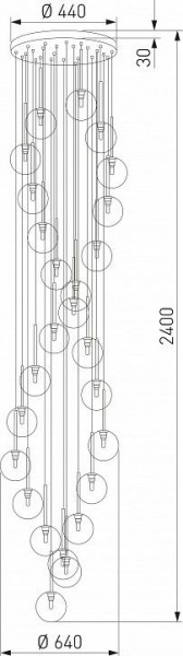 Подвесной светильник TK Lighting Aurora 10258 Aurora в Екатеринбурге - mebel24.online | фото 3