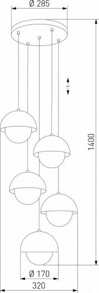 Подвесной светильник TK Lighting Bono 10214 Bono в Екатеринбурге - mebel24.online | фото 4