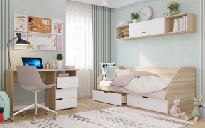 Полка 2032 АНТАЛИЯ (Сонома/Белый софт) в Екатеринбурге - mebel24.online | фото 2