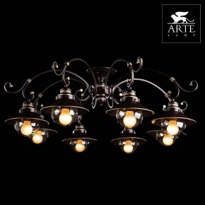 Потолочная люстра Arte Lamp Grazioso A4577PL-8CK в Екатеринбурге - mebel24.online | фото 3