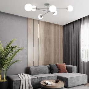 Потолочная люстра Eurosvet Netz 30181/6 хром в Екатеринбурге - mebel24.online | фото 4