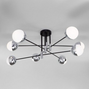 Потолочная люстра Eurosvet Nuvola 70129/8 хром в Екатеринбурге - mebel24.online | фото 3