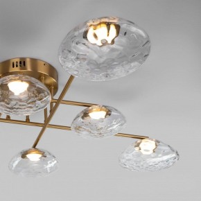 Потолочная люстра Eurosvet Ripple 50389 LED латунь в Екатеринбурге - mebel24.online | фото 6