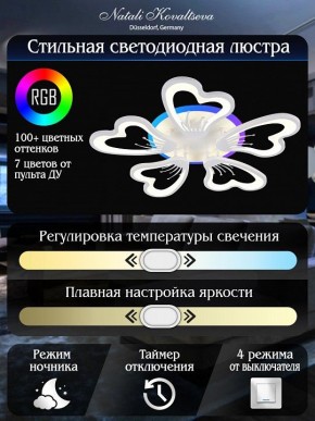 Потолочная люстра Natali Kovaltseva Hugo LED LAMPS 81133 в Екатеринбурге - mebel24.online | фото 6