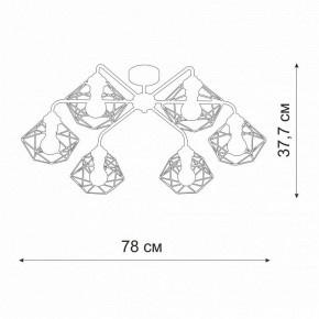 Потолочная люстра Vitaluce V42580 V42580-0/6PL в Екатеринбурге - mebel24.online | фото 2