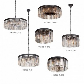 Потолочная люстра Vitaluce V5180 V5180-1/8PL в Екатеринбурге - mebel24.online | фото 4