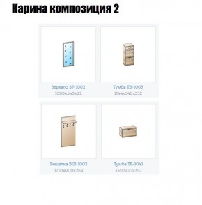 Прихожая Карина (модульная) в Екатеринбурге - mebel24.online | фото 6