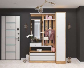 Прихожая Ямайка Дуб крафт золотой/Белый в Екатеринбурге - mebel24.online | фото