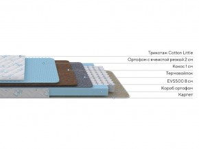 PROxSON Матрас Совенок (Cotton Little PROSON) 70x200 в Екатеринбурге - mebel24.online | фото 2