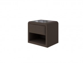 PROxSON Тумба Cube (Ткань: Рогожка Savana Chocolate (шоколад)) 52x41 в Екатеринбурге - mebel24.online | фото