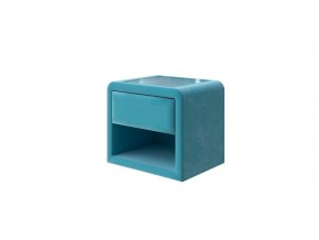 PROxSON Тумба Cube (Ткань: Велюр Shaggy Azure) 52x41 в Екатеринбурге - mebel24.online | фото