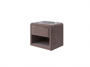 PROxSON Тумба Cube (Ткань: Велюр Shaggy Chocolate) 52x41 в Екатеринбурге - mebel24.online | фото