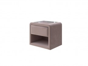 PROxSON Тумба Cube (Ткань: Велюр Shaggy Mocca) 52x41 в Екатеринбурге - mebel24.online | фото